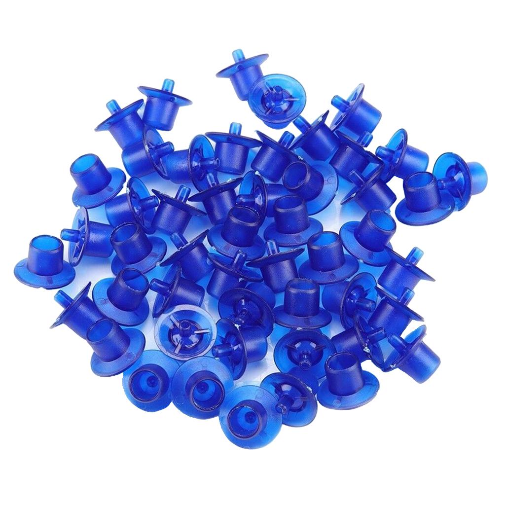 100Piece Beekeeping Raise Rearing Cell Cup Cage Apiculture Tool Plastic Blue