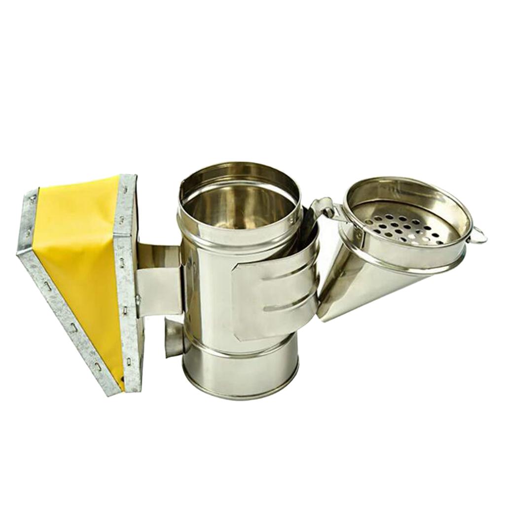 Stainless Steel Beekeeping Smoker Tool Supplies Apiculture Smoker Sprayer