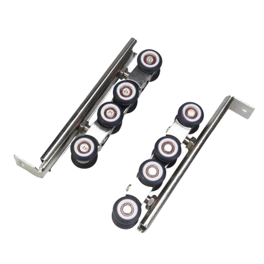 Stainless Steel Hardware Slide Doors Pulley Sliding Hanging Rail Wheel