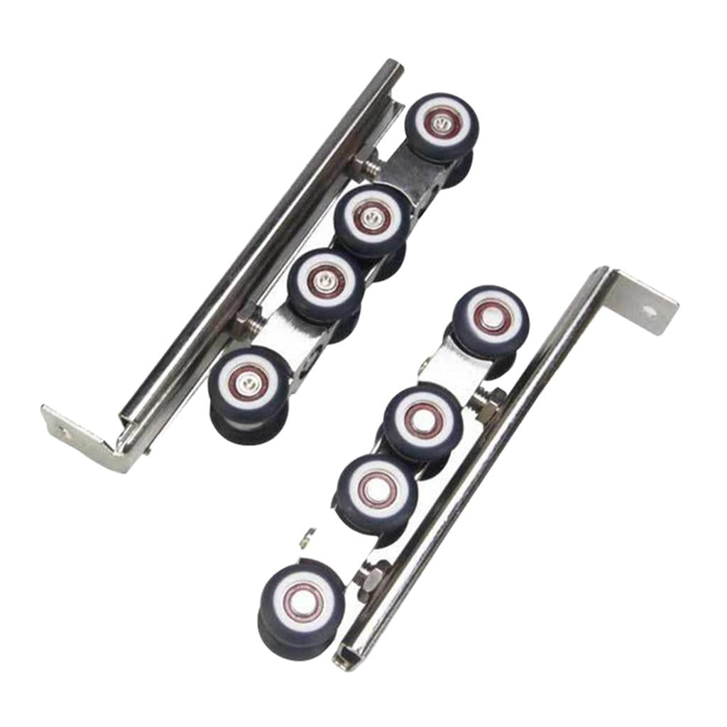 Stainless Steel Hardware Slide Doors Pulley Sliding Hanging Rail Wheel