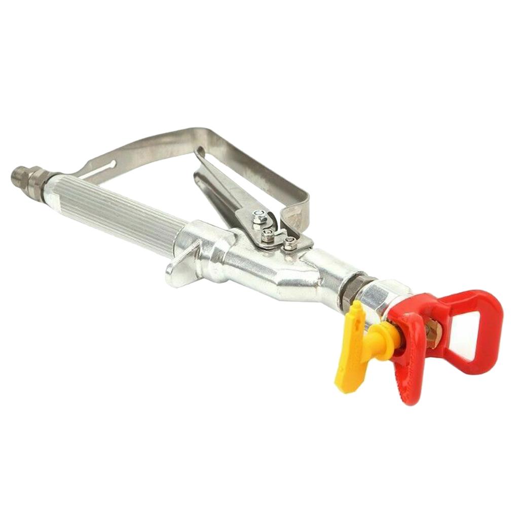 High Pressure Airless Paint Spray Gun w/Tip Car Body Coating Sprayer Machine