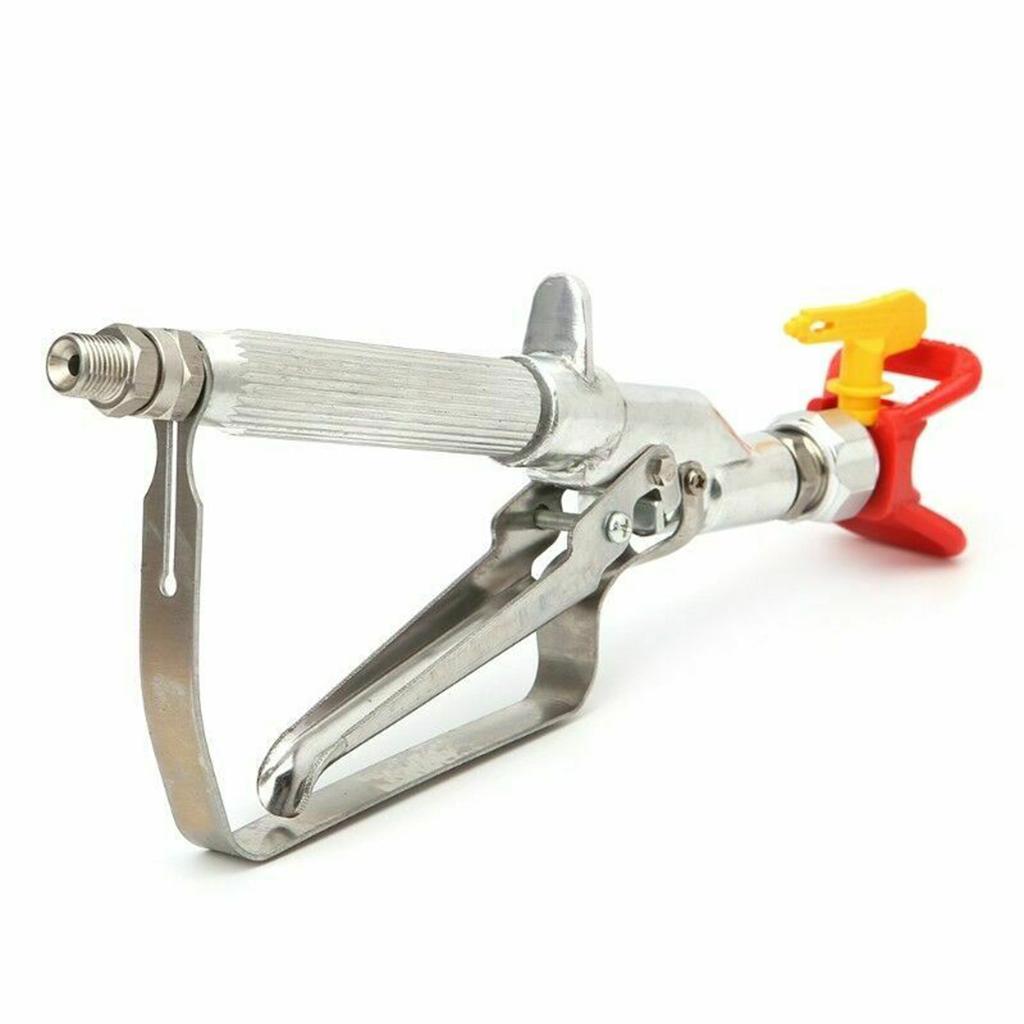 High Pressure Airless Paint Spray Gun w/Tip Car Body Coating Sprayer Machine