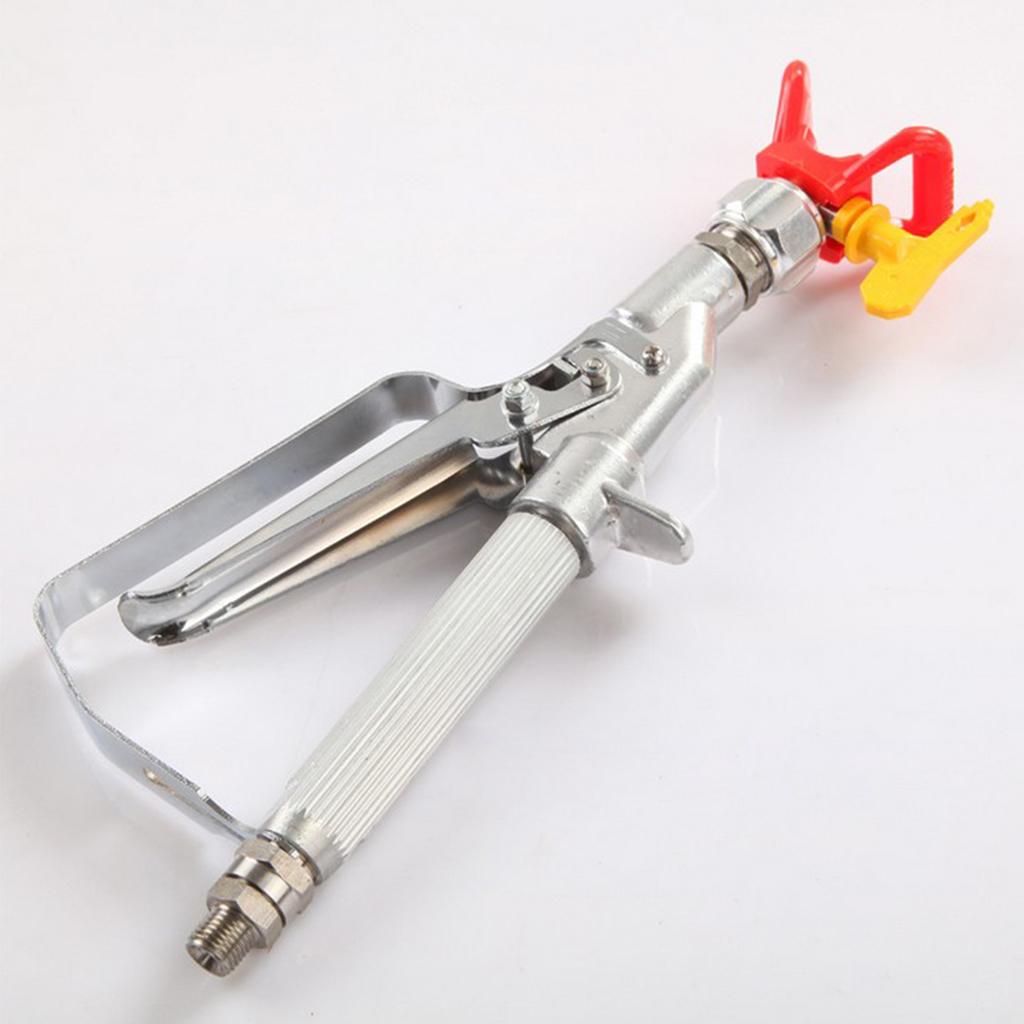 High Pressure Airless Paint Spray Gun w/Tip Car Body Coating Sprayer Machine