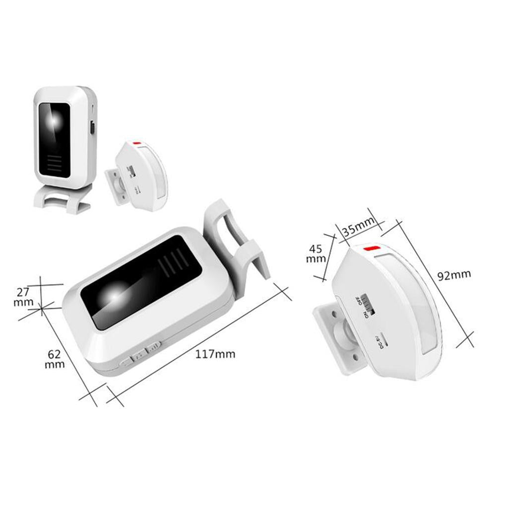 Store Home Infrared Sensor Shop Entry Security Welcome Chime Welcome Device