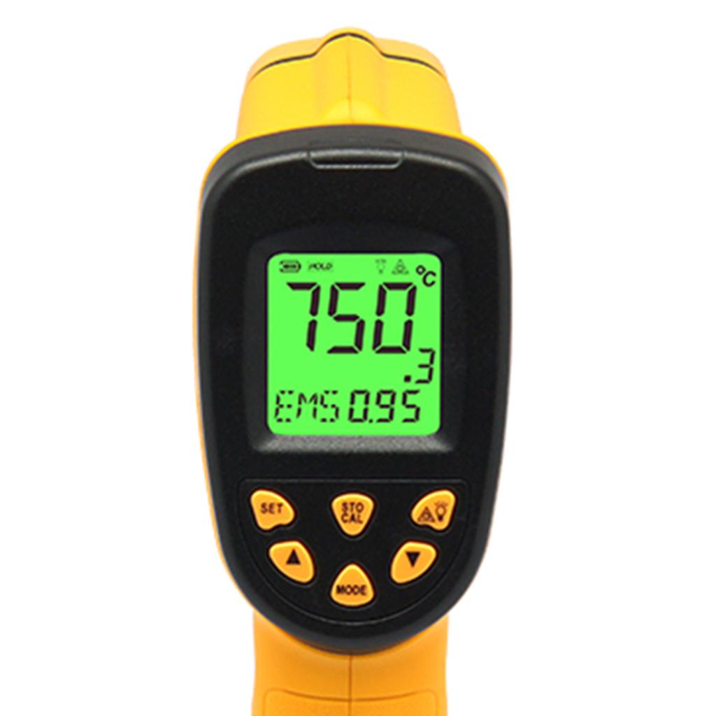 Digital Infrared Thermometer Non-Contact IR Objects Temperature Meter AS852B