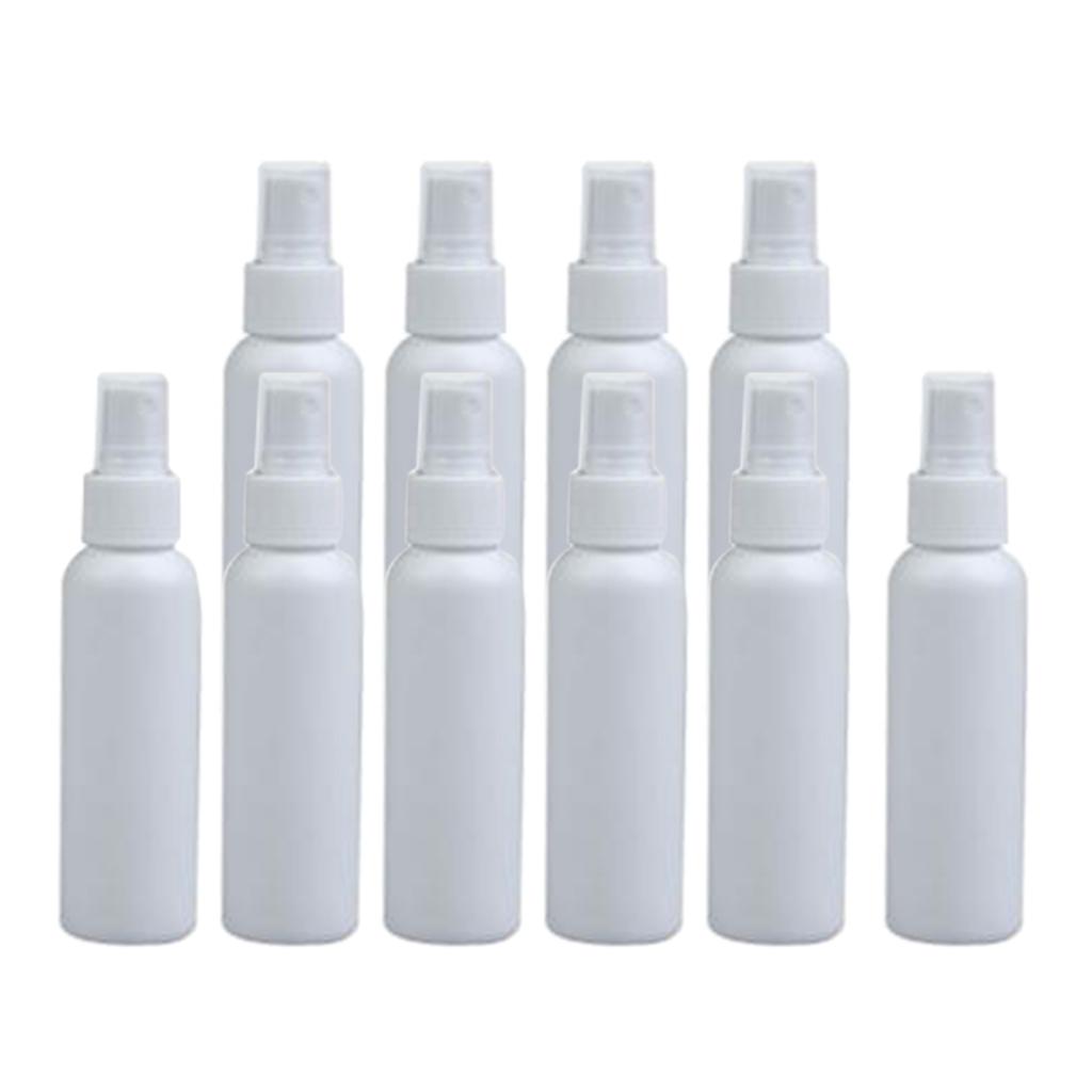 10x Empty Bottle Bottles Bulk Containers Atomizer Mini Alcohol Cleaning