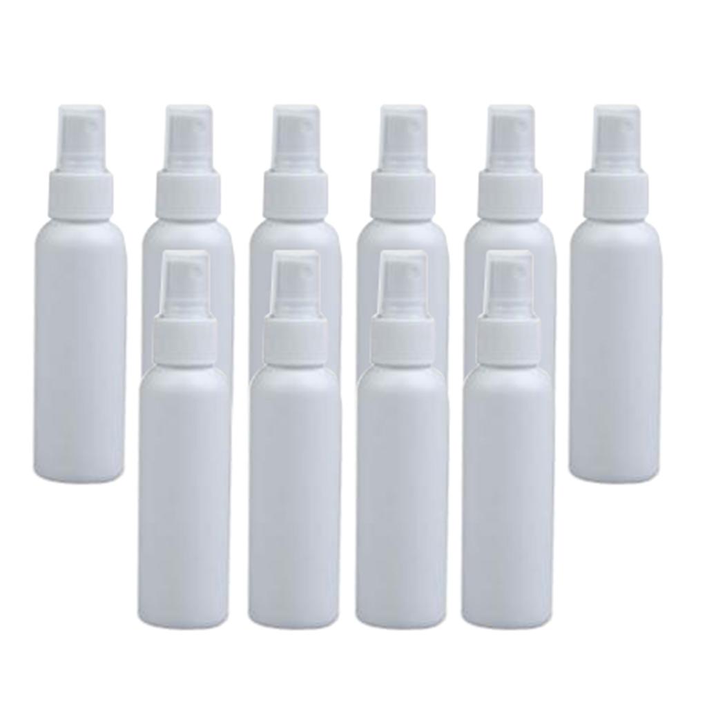 10x Empty Bottle Bottles Bulk Containers Atomizer Mini Alcohol Cleaning