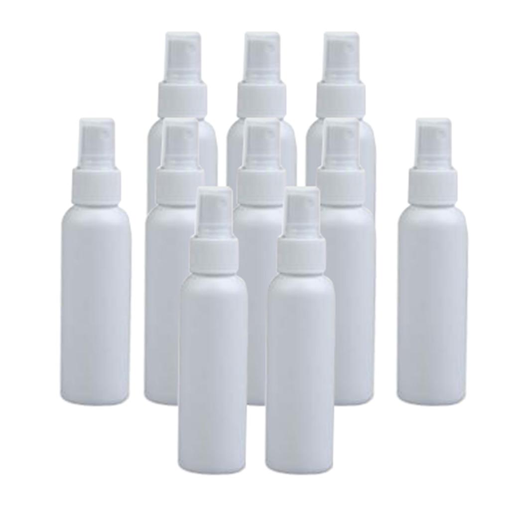 10x Empty Bottle Bottles Bulk Containers Atomizer Mini Alcohol Cleaning