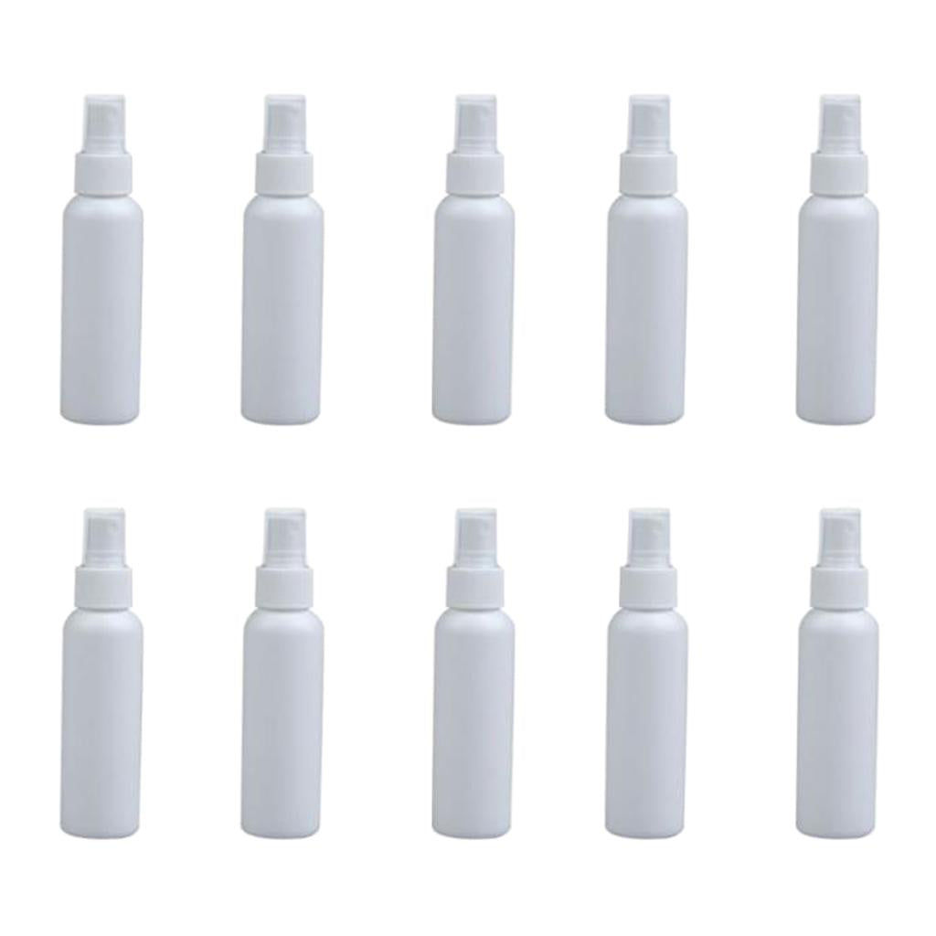 10x Empty Bottle Bottles Bulk Containers Atomizer Mini Alcohol Cleaning