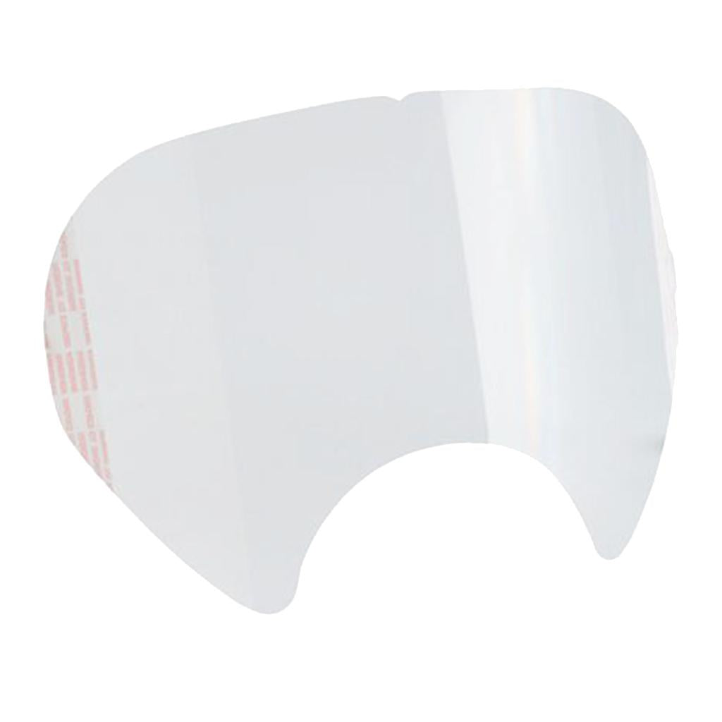 10 Pieces Full Facepiece 6885 Face Shield Lens Cover for 3-M 6000 Series