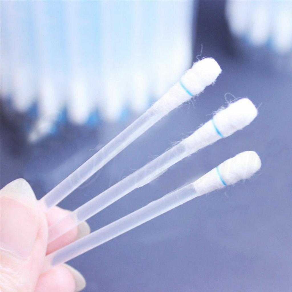 100Pcs Double Heads Disposable Alcohol Stick Disinfected Cotton Swabs Kit