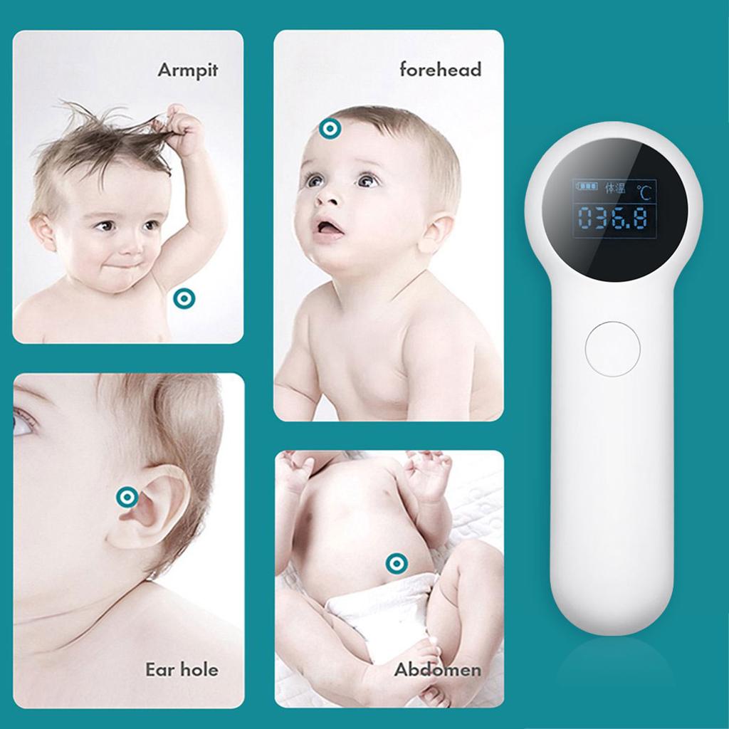 Waterproof Electronic Fast Non-contact Baby Forehead Infrared Thermometer