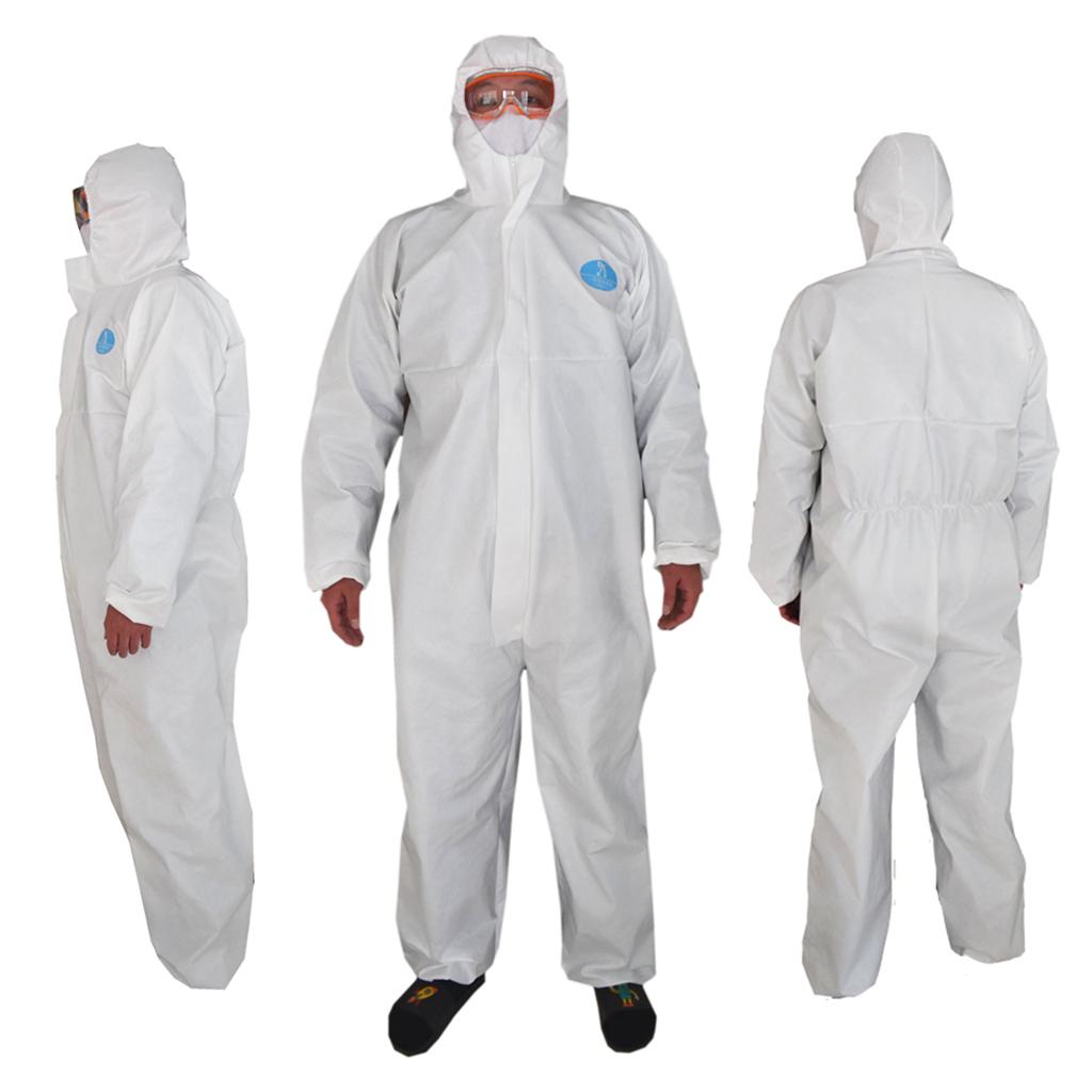 Disposable Waterproof Oil-Resistant Protective Coverall Spray Painting Suit