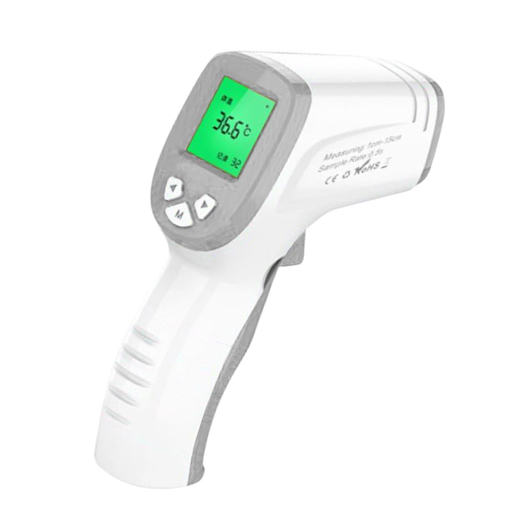 Kids Adult Infrared Thermometer Non-Contact Body Forehead Thermometer Gray