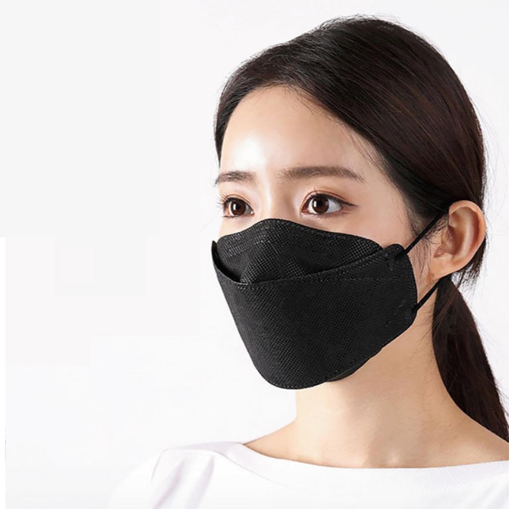 10Pcs Disposable Mouth Face Masks Mouth Cover Black Face Mask Unisex