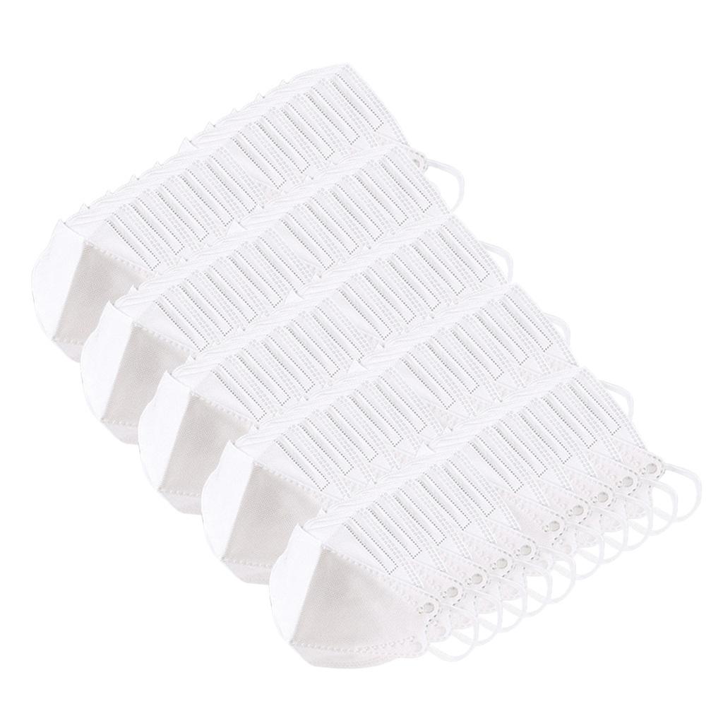 50PCS Disposable  Dustproof Breathable Anti-Smog