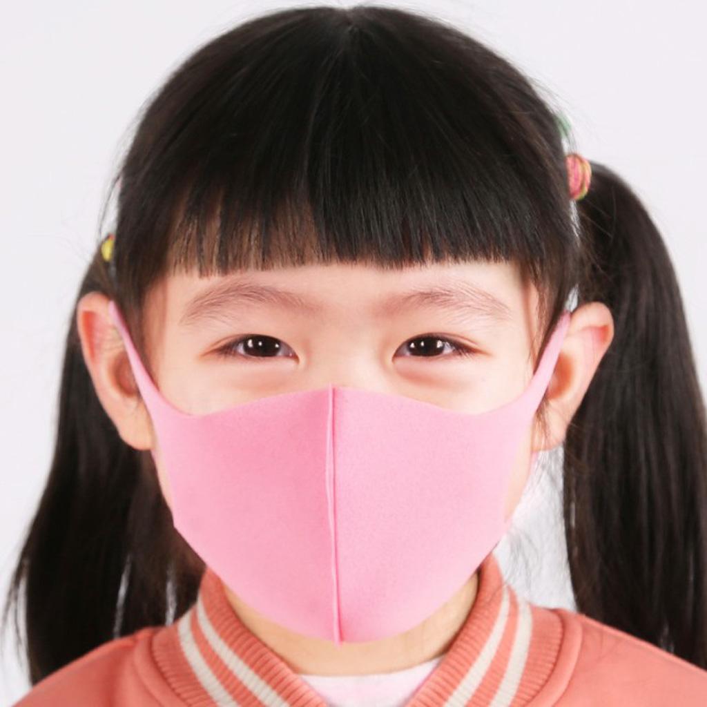 3x Windproof Proof Dustproof Sponge Face Cover for Girl Kids