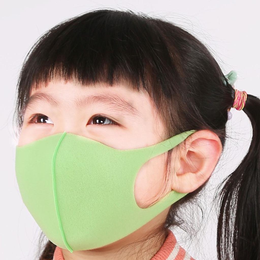 3x Windproof Proof Dustproof Sponge Face Cover for Girl Kids