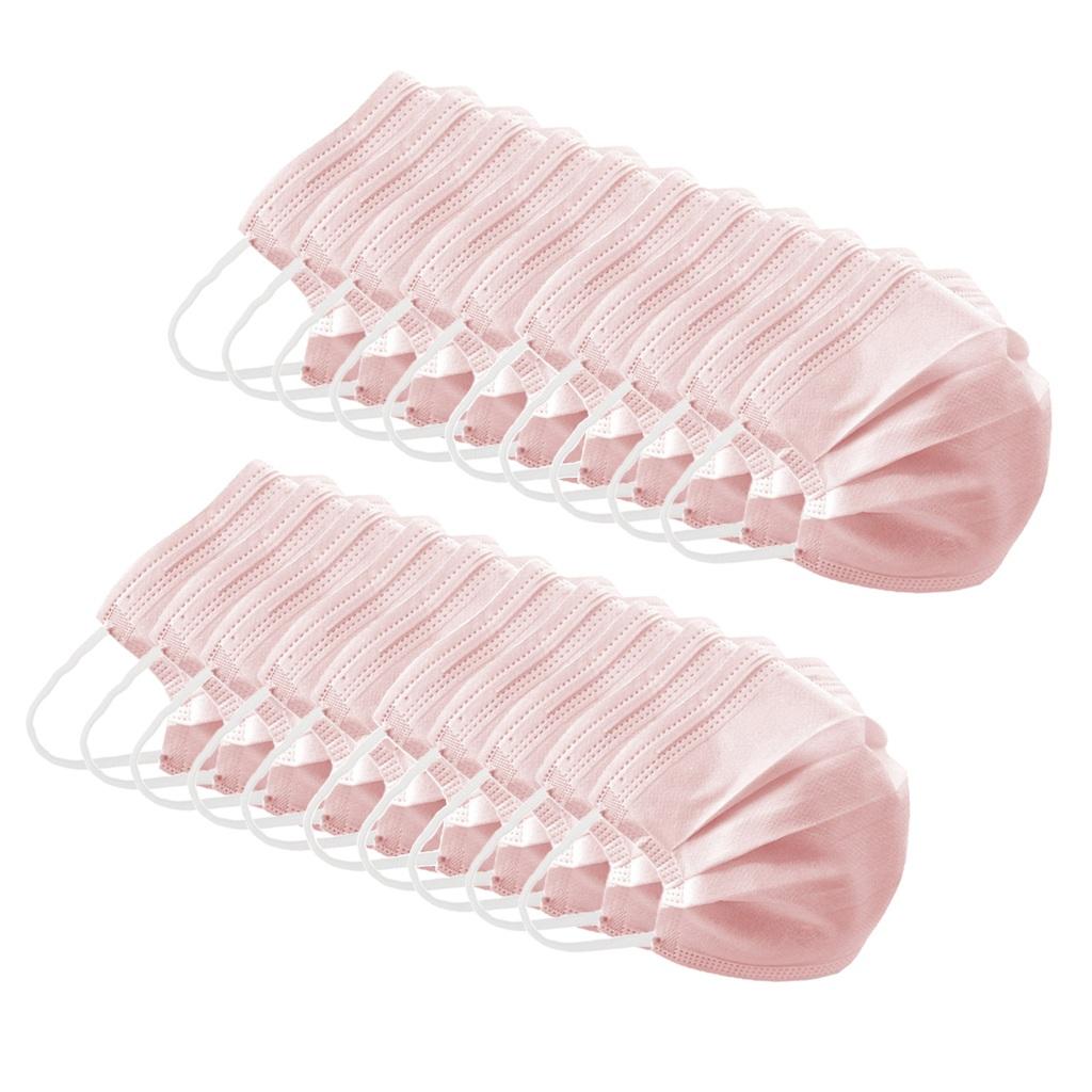 Disposable Dustproof Breathable 3 Layers Thickened Non-Woven Mask 10 PCS