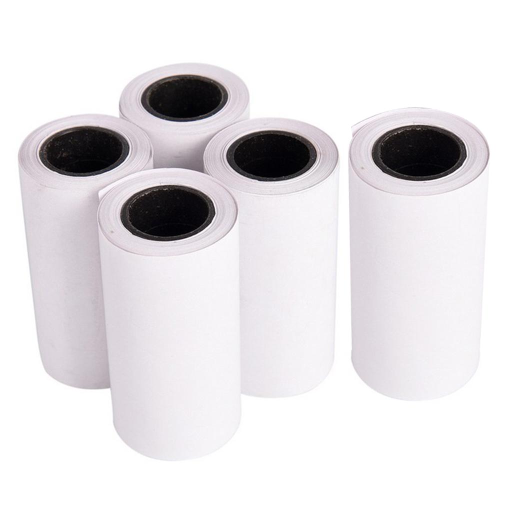 2.24x1.97in Thermal POS Receipt Paper 5pcs Supermarket Portable Printer