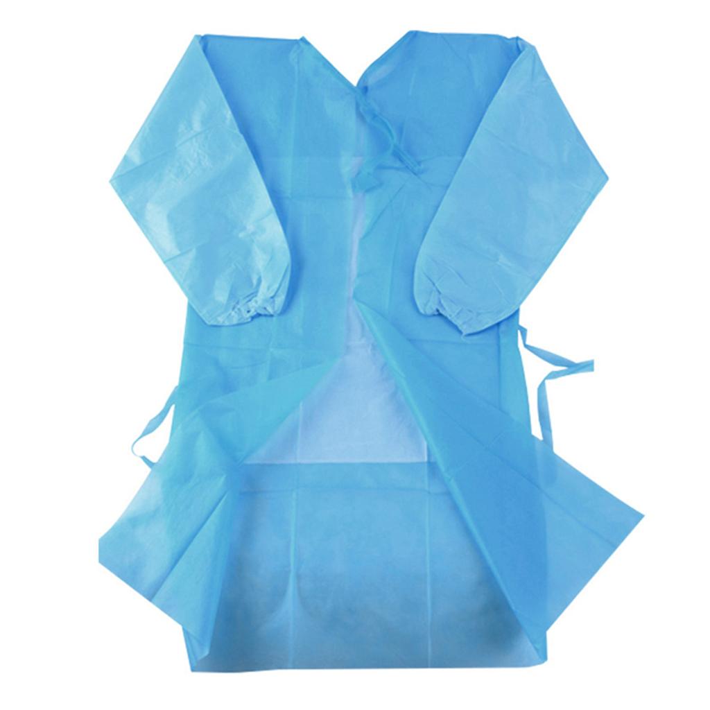 Disposable Protective Suits Waterproof Dustproof Safety Coveralls 10pcs XL