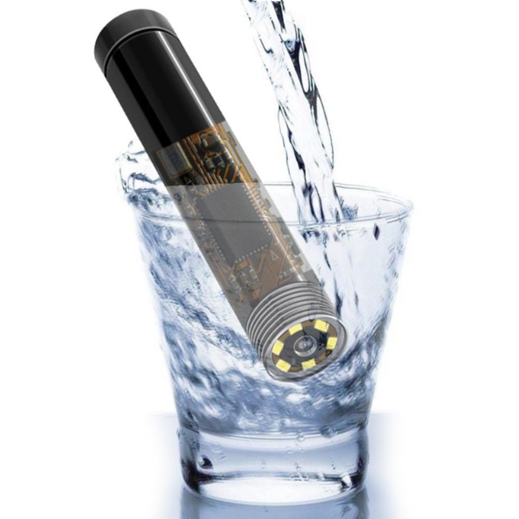 HD 6 LED Type C Micro USB Endoscope Cleaner Camera  Gray