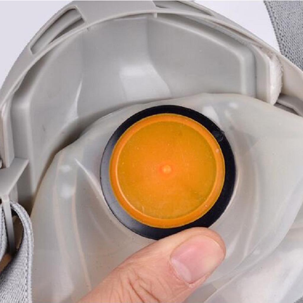 ST-AG Silica Gel Half Face Dust Mask Dustproof Welding Fume Mask