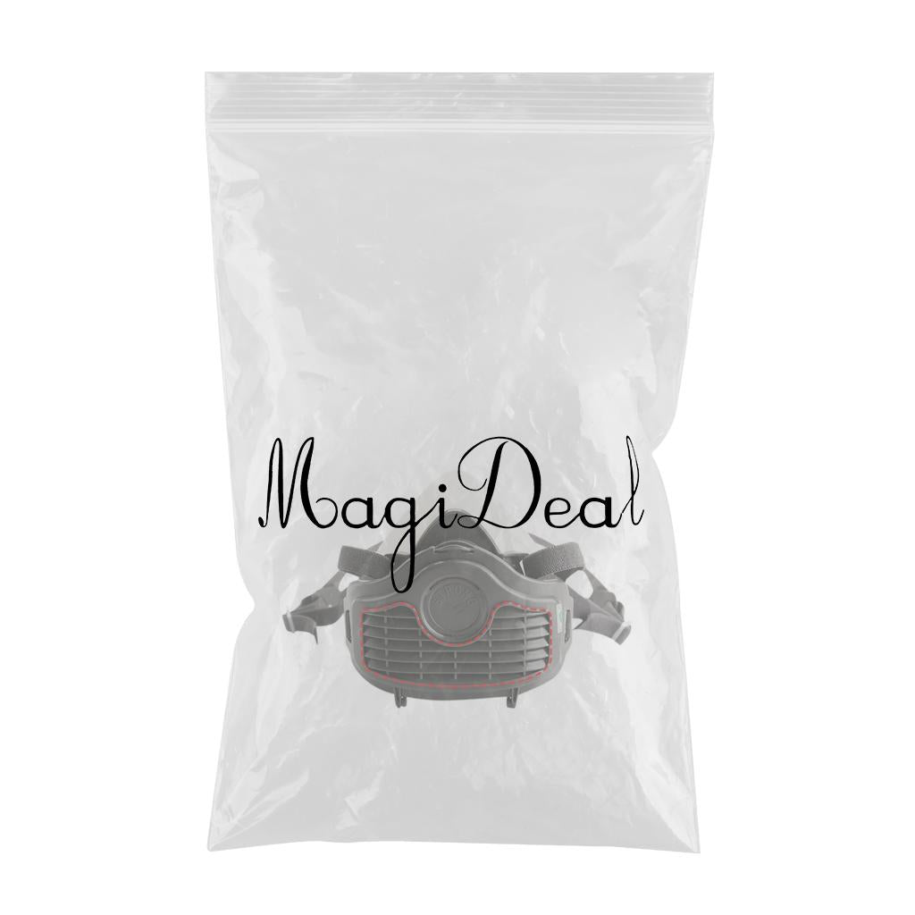 Silica Gel Half Face Dust Mask Breathing Dust-proof Anti-fog Mask