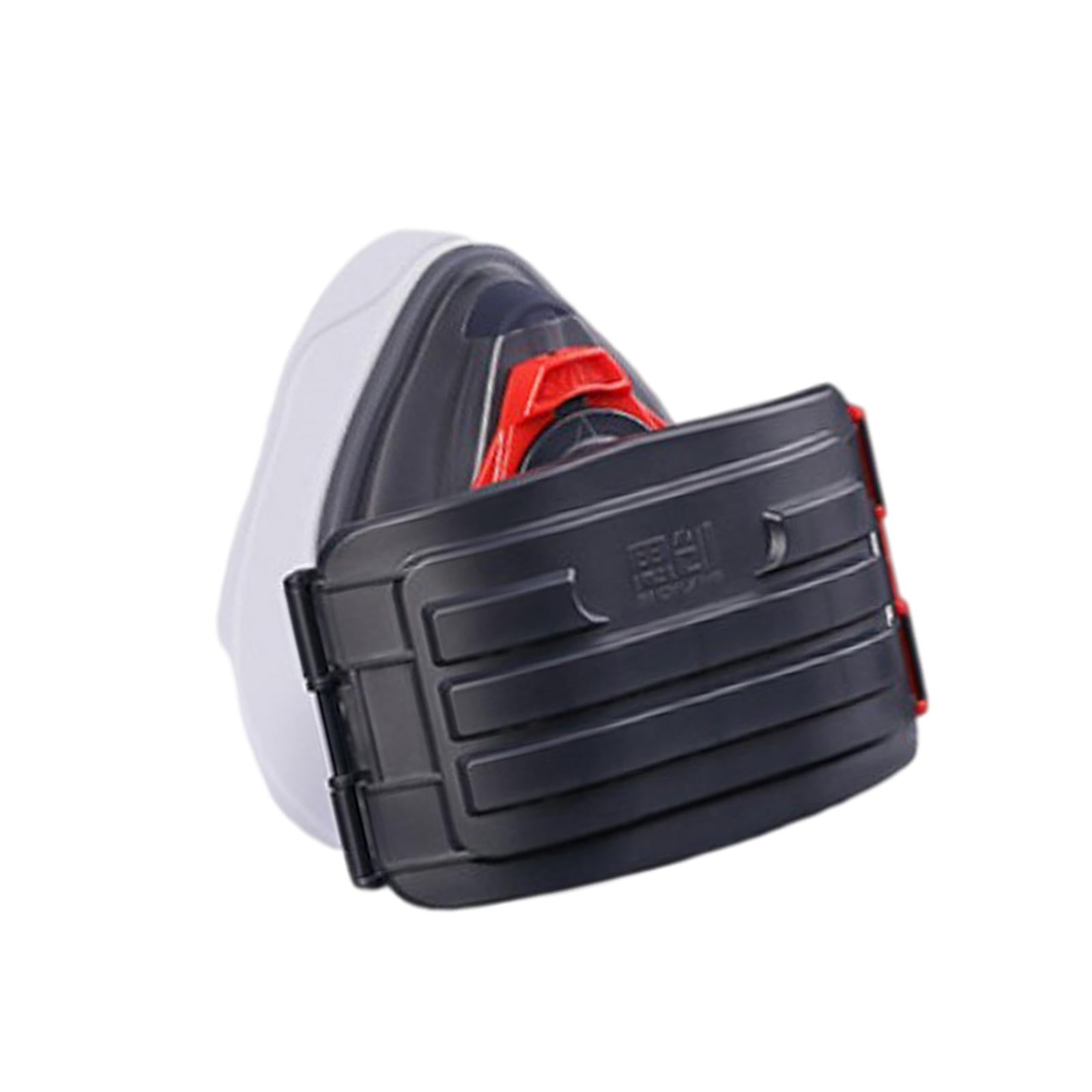 Silica Gel Half Face Dust Mask Breathing Dust-proof Anti-fog Mask