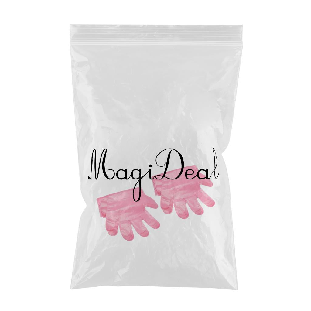 Long Arm Cleaning Working Examination Plastic Gloves 90cm Pink 50Pcs