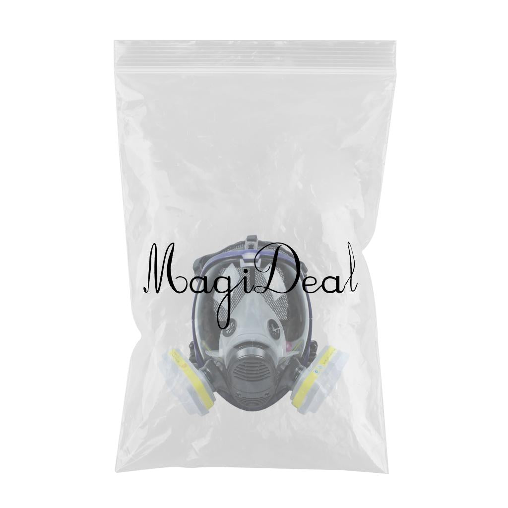 Large View Gas Mask Facepiece Painting With Filter Durable Head-mounted D