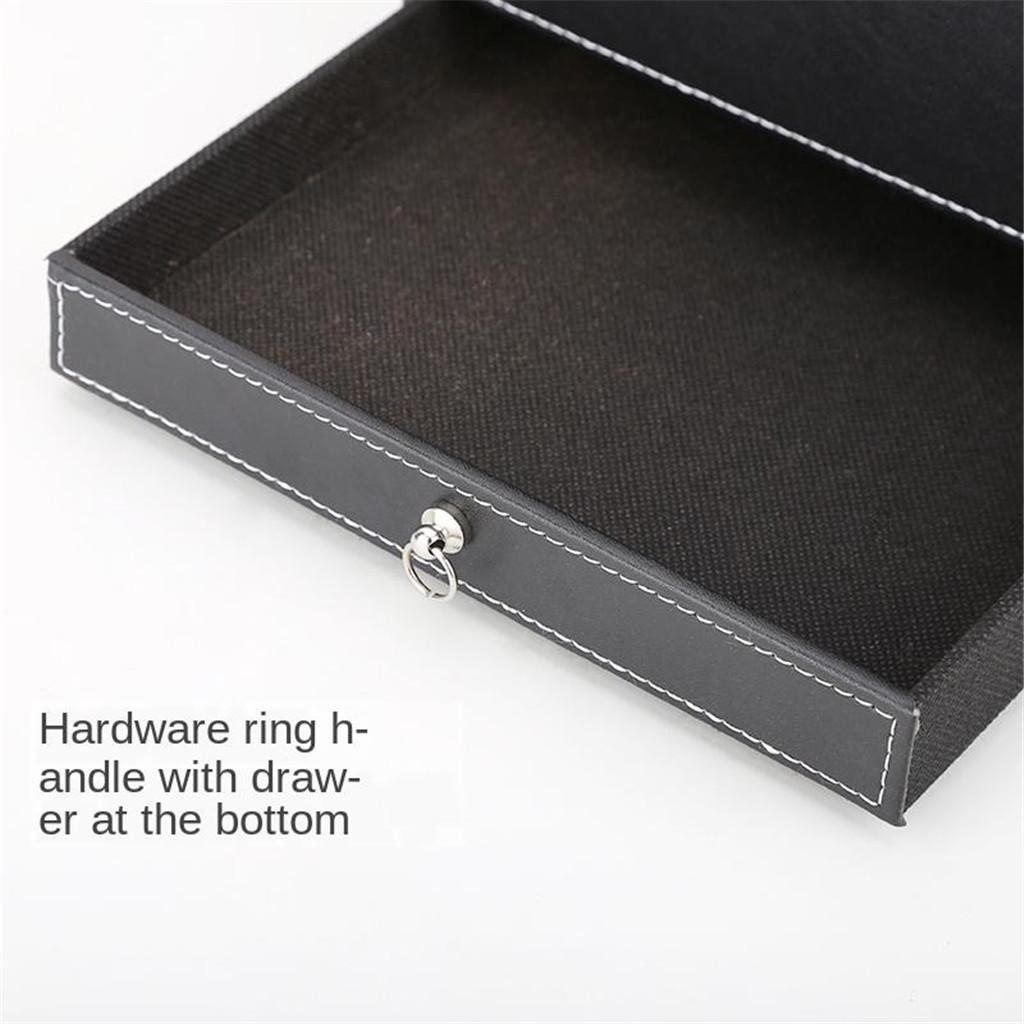 Multifunctional pen holder stationery tissue storage box office