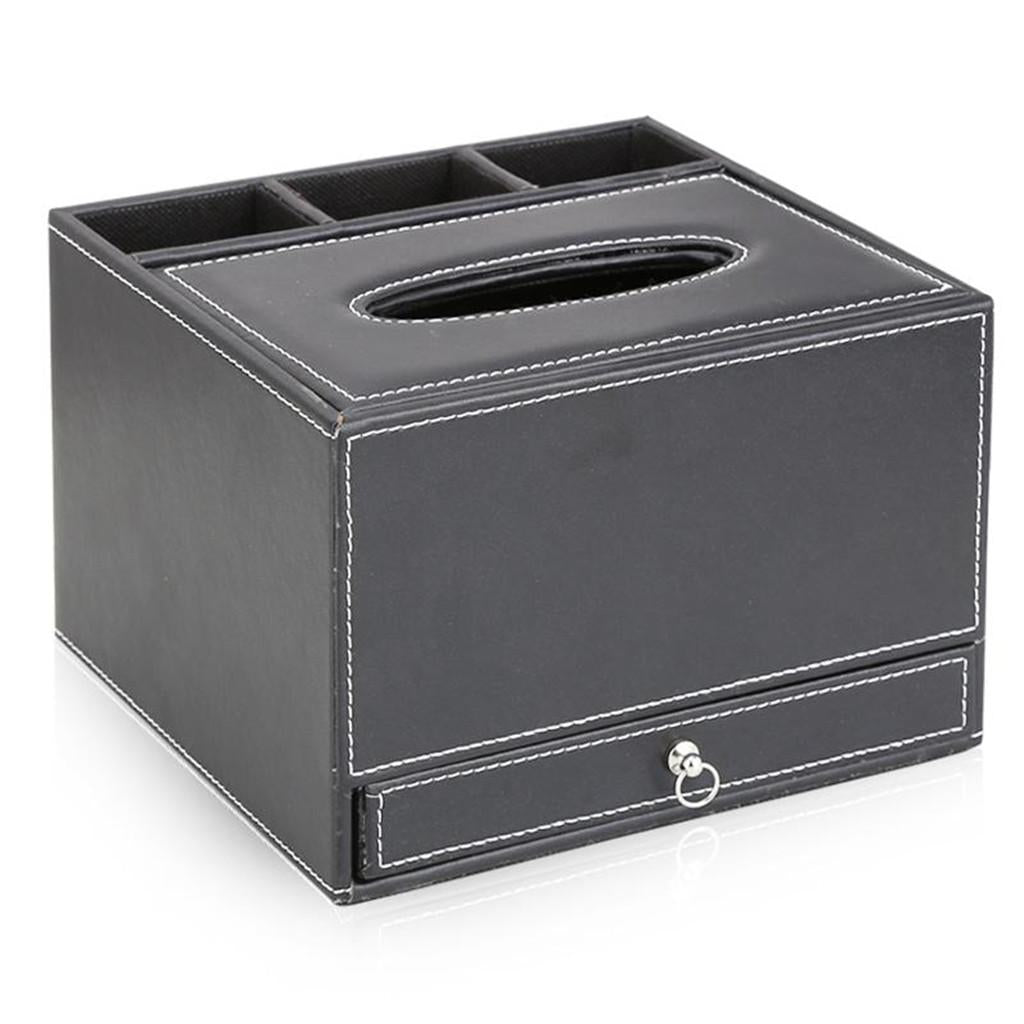 Multifunctional pen holder stationery tissue storage box office