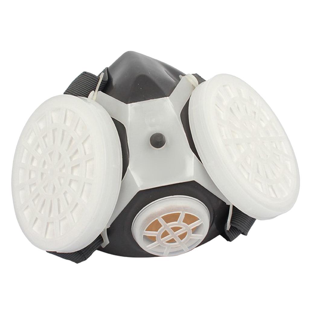 Facepiece Respirator Half Face Painting Spraying Gas Mask with Filter