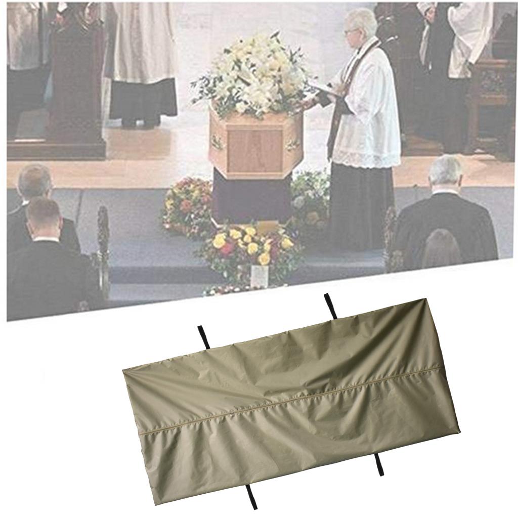 Portable Body Bag Human Remain Disaster Pouch Corpse Storage Bag Gray