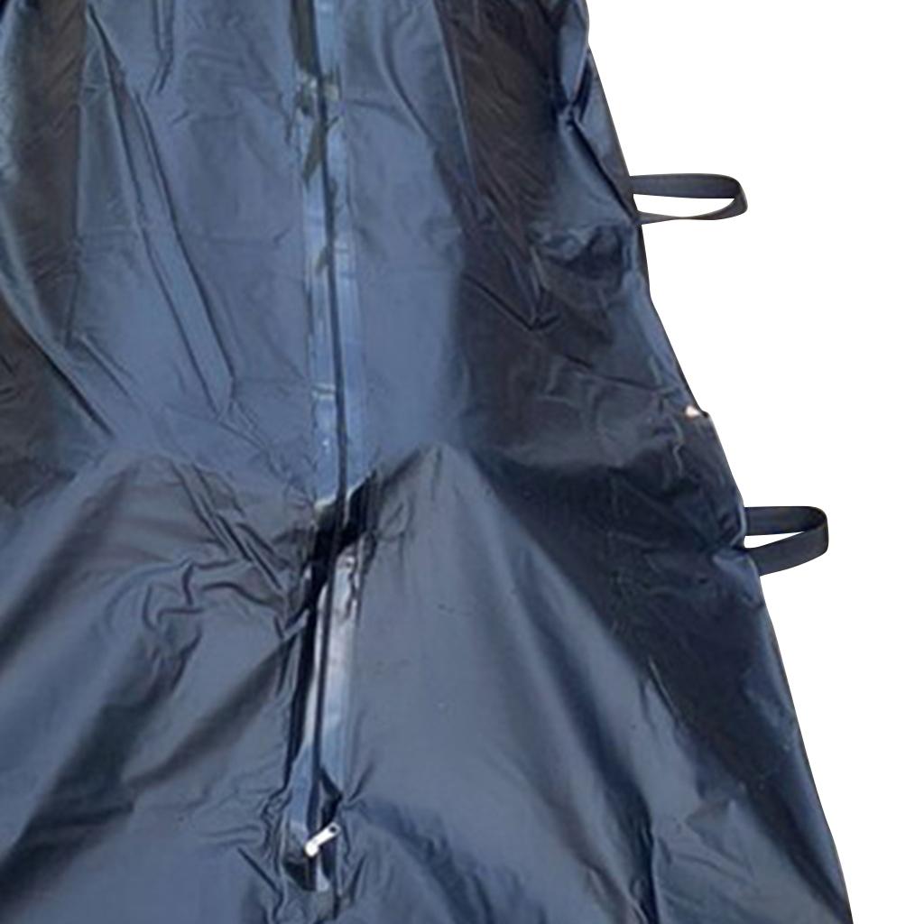 Portable Body Bag Human Remain Disaster Pouch Corpse Storage Bag Gray