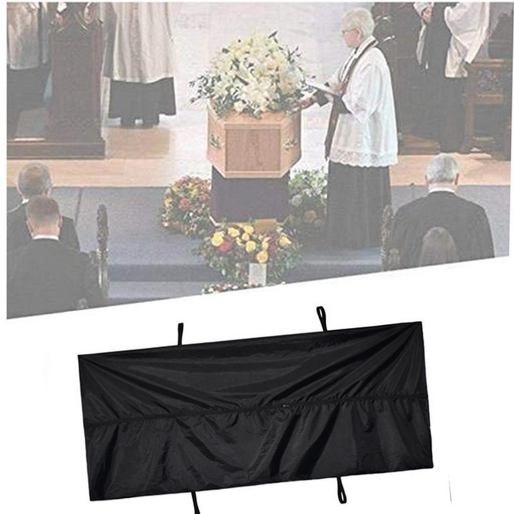 Portable Body Bag Human Remain Disaster Pouch Corpse Storage Bag Black