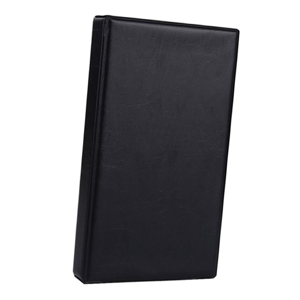 Leather Business Cards Case Organizer 40-300 ID Book Keeper Collection 120