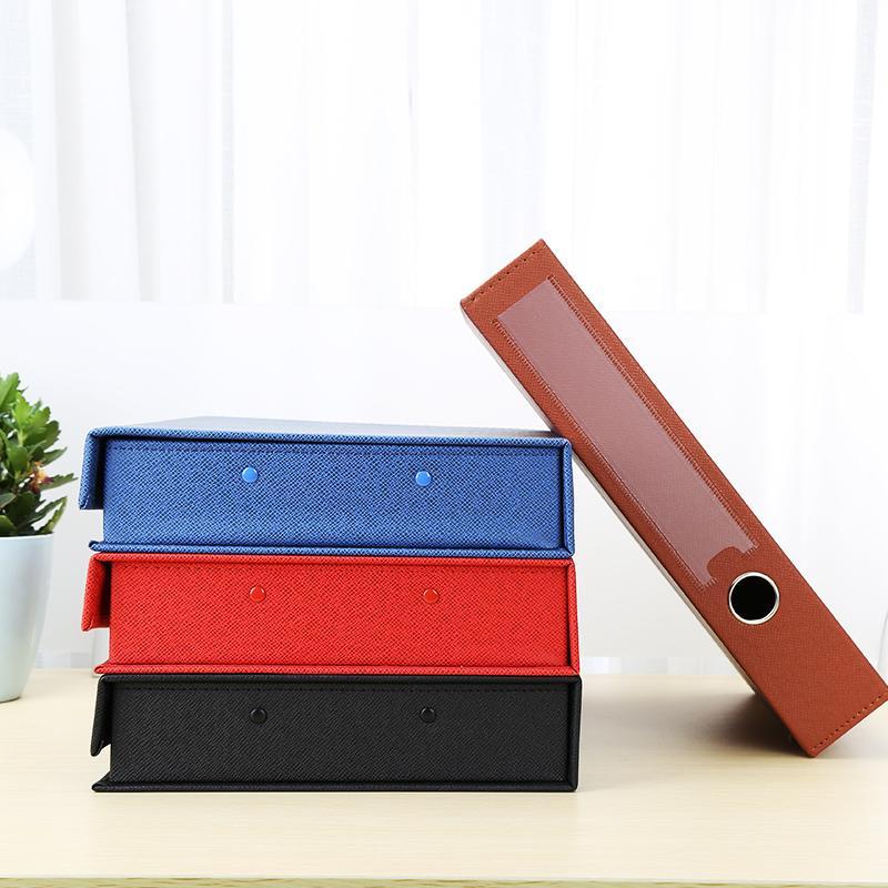 A4 Paper Storage Document File Folder Bag Pouch Holder Case Red