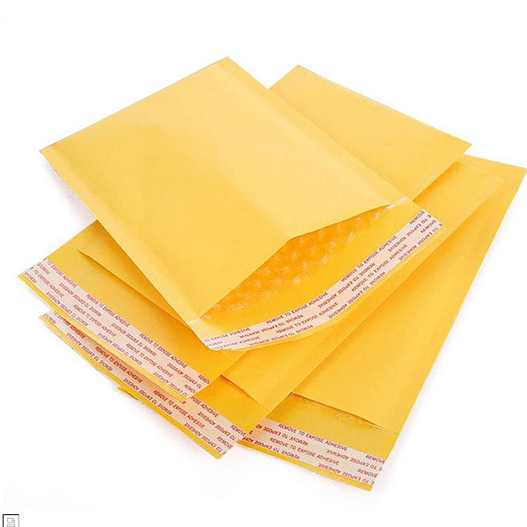 Poly Envelopes Padded Mailing Film Bag Self Sealing Waterproof Premium 35pcs 14x16cm
