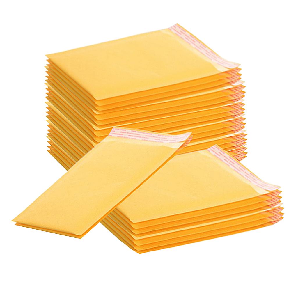Poly Envelopes Padded Mailing Film Bag Self Sealing Waterproof Premium 35pcs 14x16cm