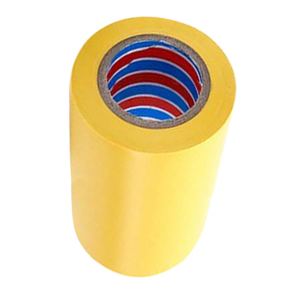 High Viscosity Flame Retardant PVC Electrical Tapes 10cm_Yellow