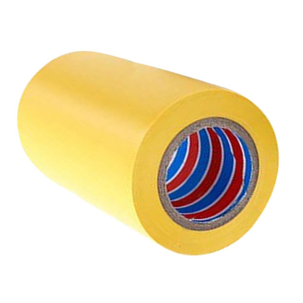 High Viscosity Flame Retardant PVC Electrical Tapes 10cm_Yellow