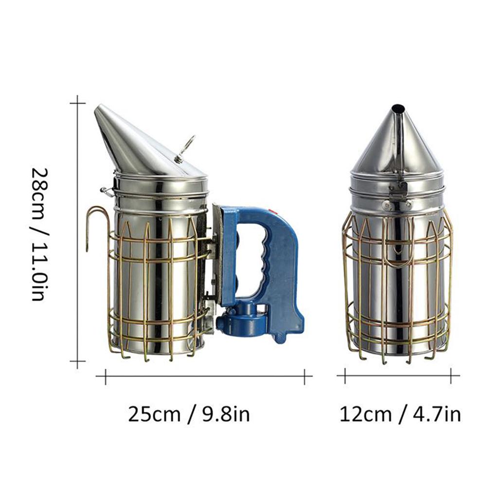 Rechargeable Bee Hive Smoker Stainless Steel Beekeeping Equipment