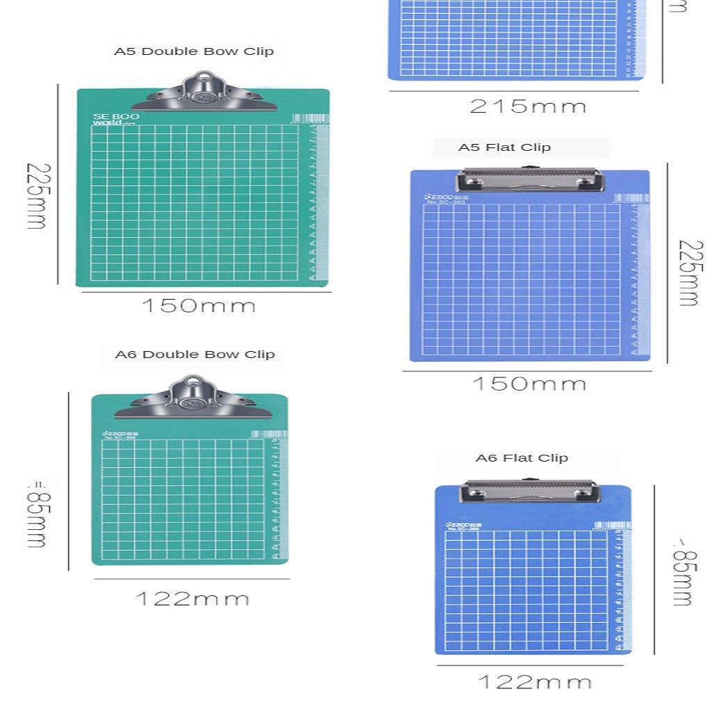 A4 clip folder paper pad A5 writing copy plywood A6 point menu clip 3