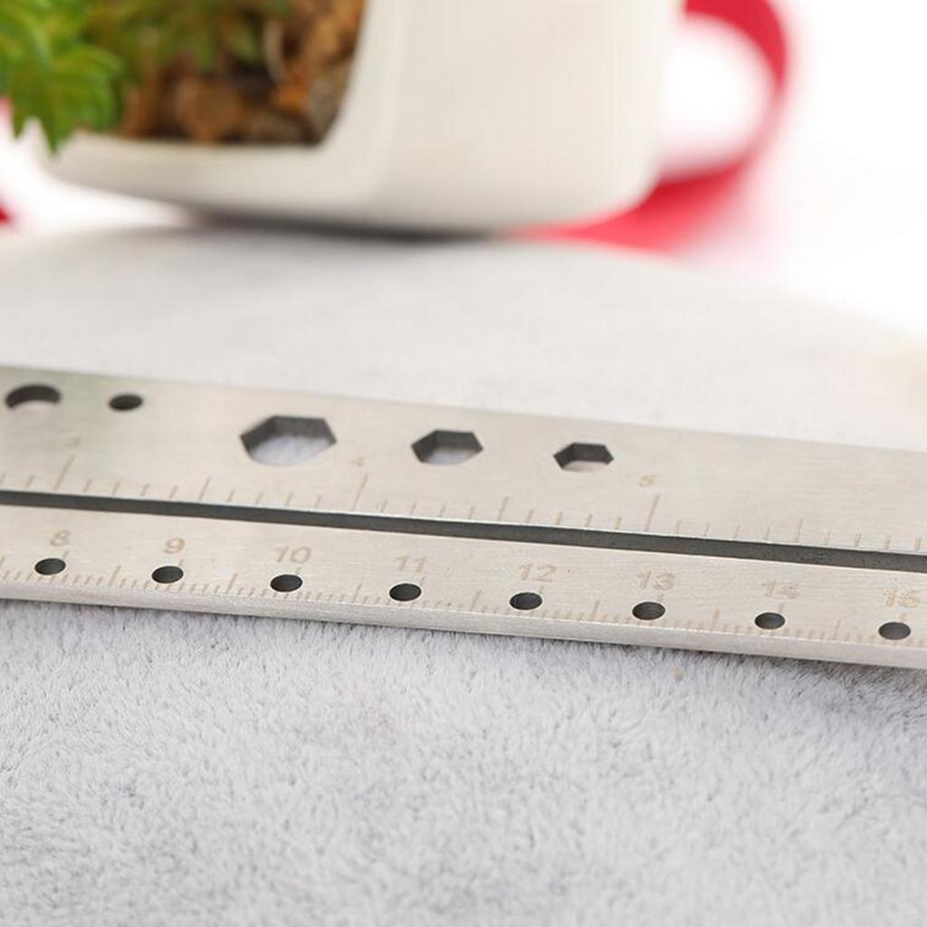 Multifunctional Stainless Angle Protractor Ruler Circle Meter Drawing Tool