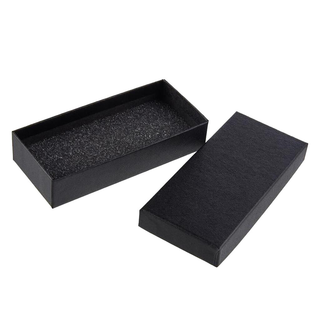 Jewellery Bracelet Storage Box Black Case Tray Supplies Container Showcase