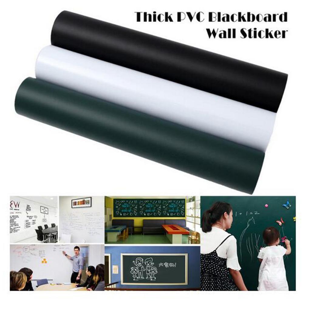 Large Chalkboard Contact Paper Roll Wall Decals Stickers 45 x 100cm Black