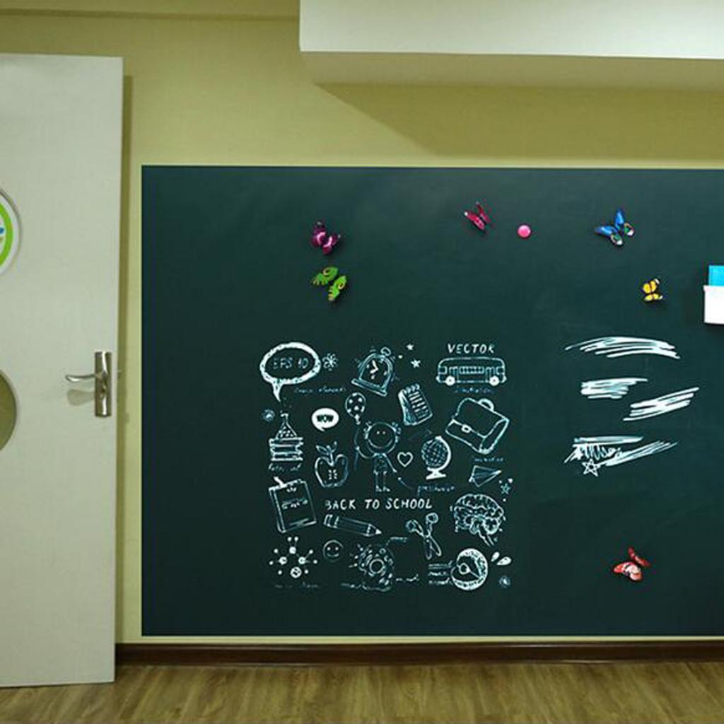 Large Chalkboard Contact Paper Roll Wall Decals Stickers 60 x 150cm Black
