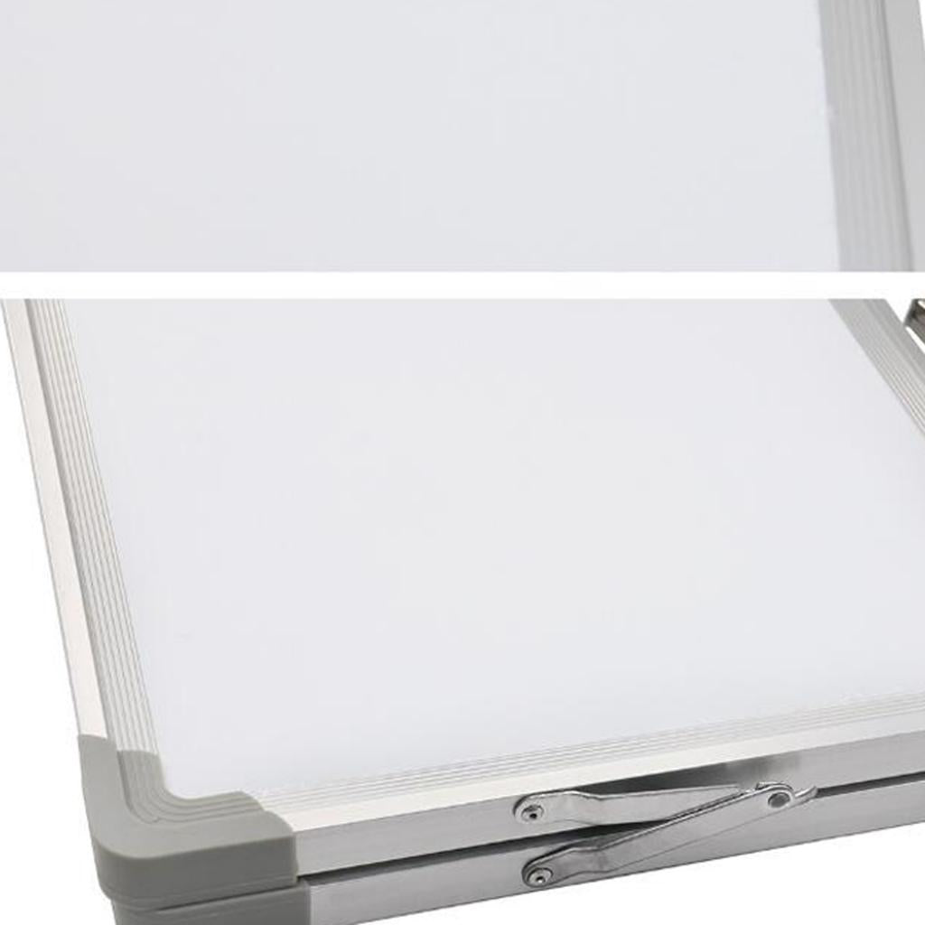 Dry Erase White board Desktop Mini Easel Reversible For Office Home Kids